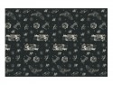 Nappe en papier Harry Potter, 180x120 cm, noire