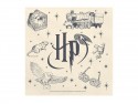 Serviettes Harry Potter, 33x33 cm, beiges