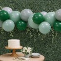 Guirlande de ballons réutilisable "botanique"