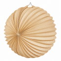 Lampion rond beige – 20 cm