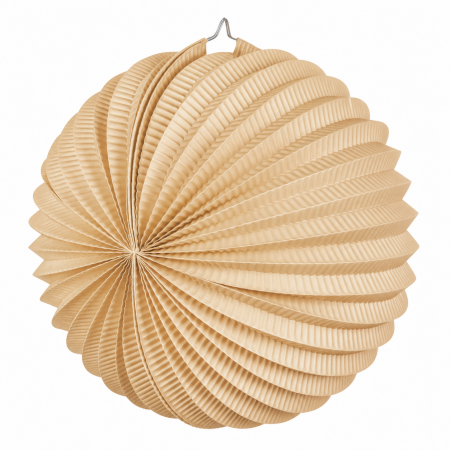 Lampion rond beige – 20 cm