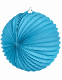 Lampion rond bleu aqua – 20 cm