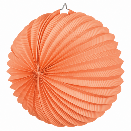 Lampion rond pêche – 20 cm