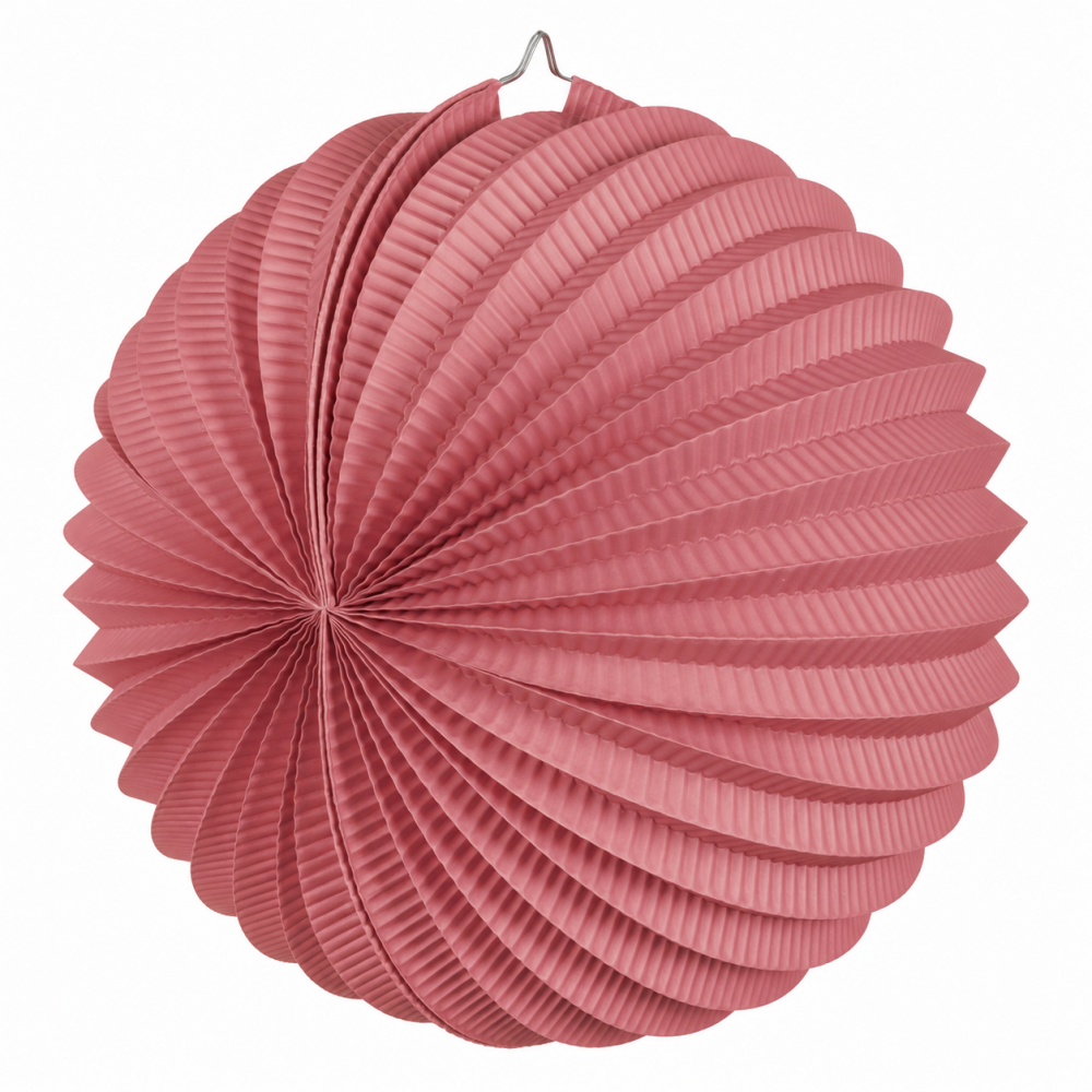 Lampion rond rose blush – 20 cm