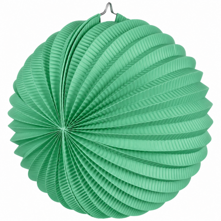 Lampion rond menthe – 30 cm