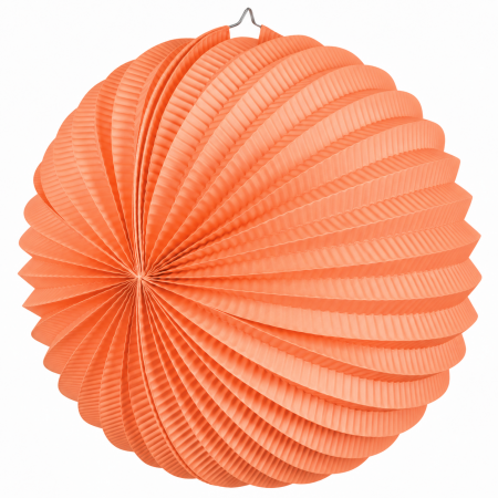 Lampion rond pêche – 30 cm