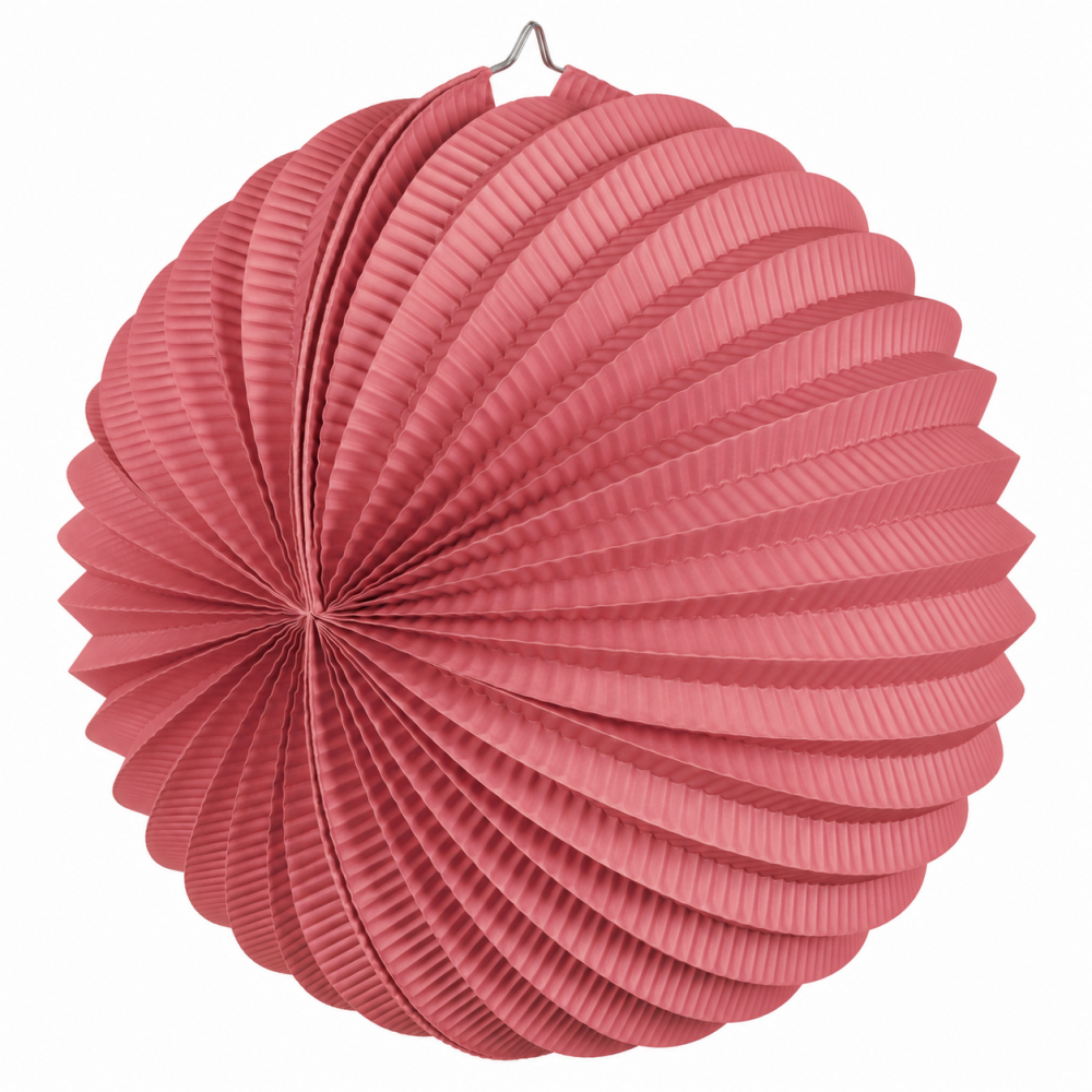 Lampion rond rose blush – 30 cm