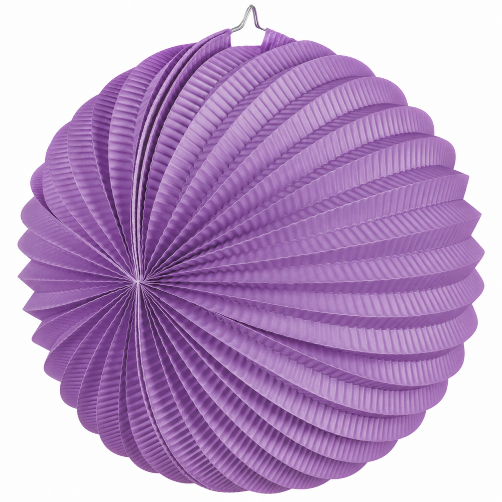 Lampion rond lavande – 30 cm