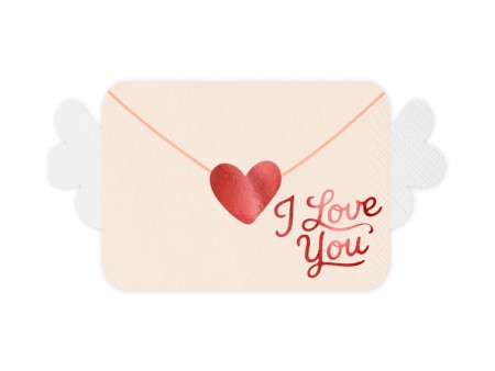 Serviettes Lettre avec...