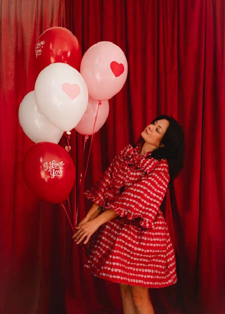 Ballons 30cm, I love you, mix