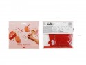 Kit pour une soirée cinéma à deux, rose et rouge