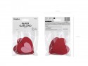 Guirlande papier Cœurs 3D, 1.5 m, rose-rouge