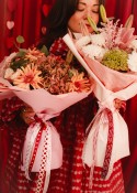 Set de rubans LOVE, 1-2x300 cm, mix de motifs