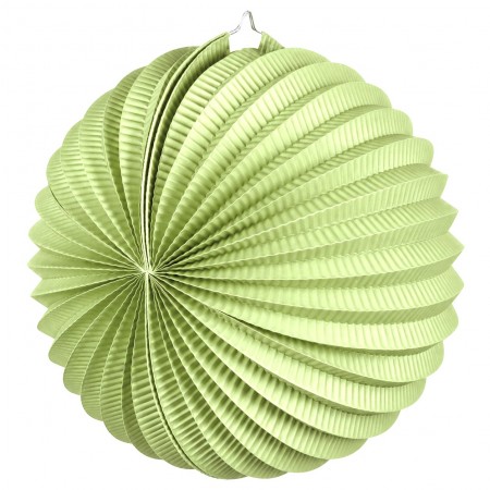 Lampion rond pistache – 30 cm