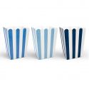 6 pots popcorn bleus