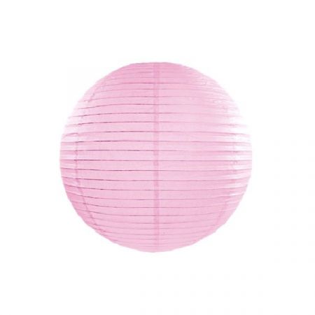 Lampion rose pâle - 35 cm