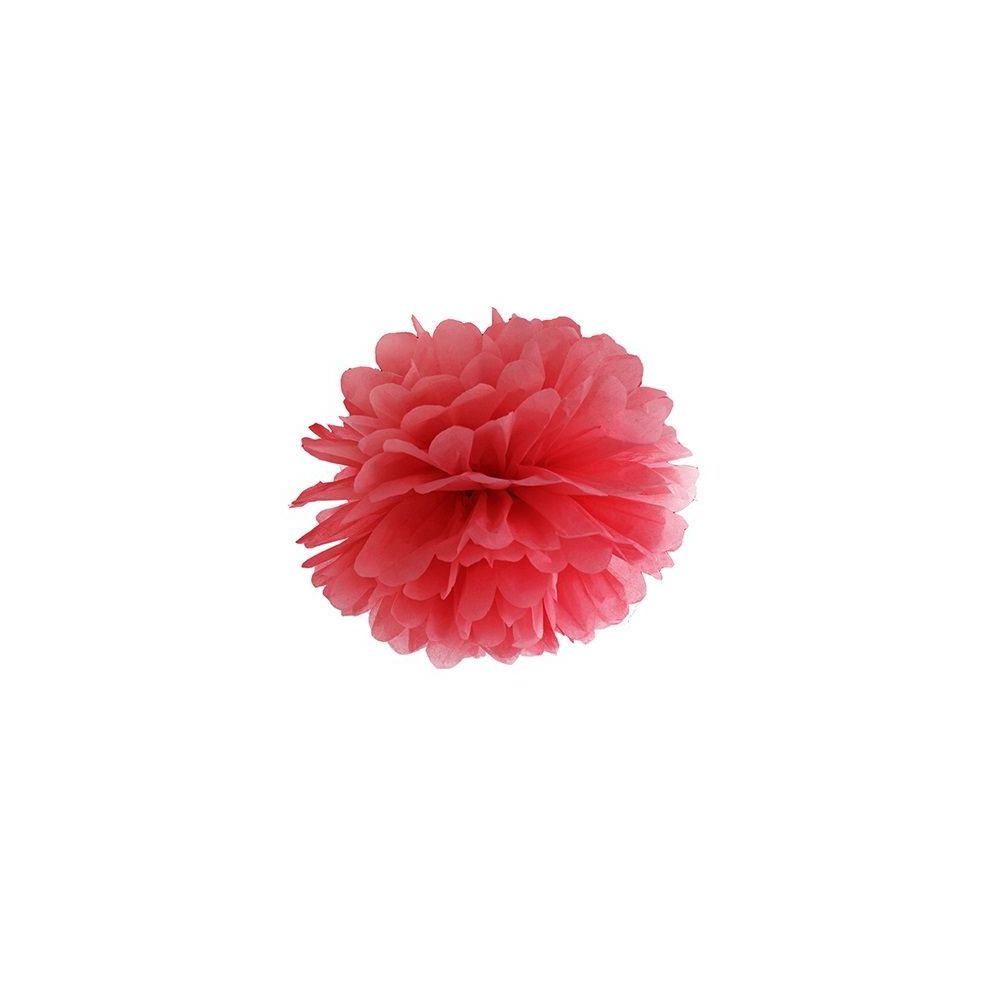 Pompon rouge - 25 cm