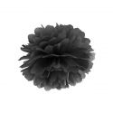 Pompon noir - 25 cm