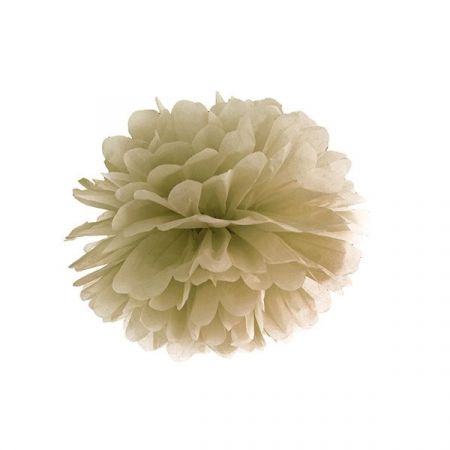 Pompon doré - 25 cm