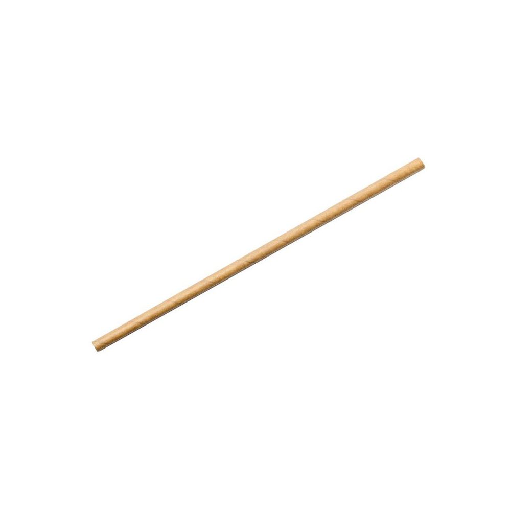 20 pailles unies kraft