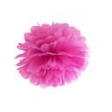 Pompon papier fushia - 25cm