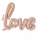 Ballon "love" rose gold - 1 m