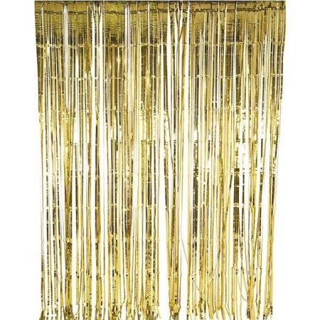 Rideau mylar doré - 2,45 m