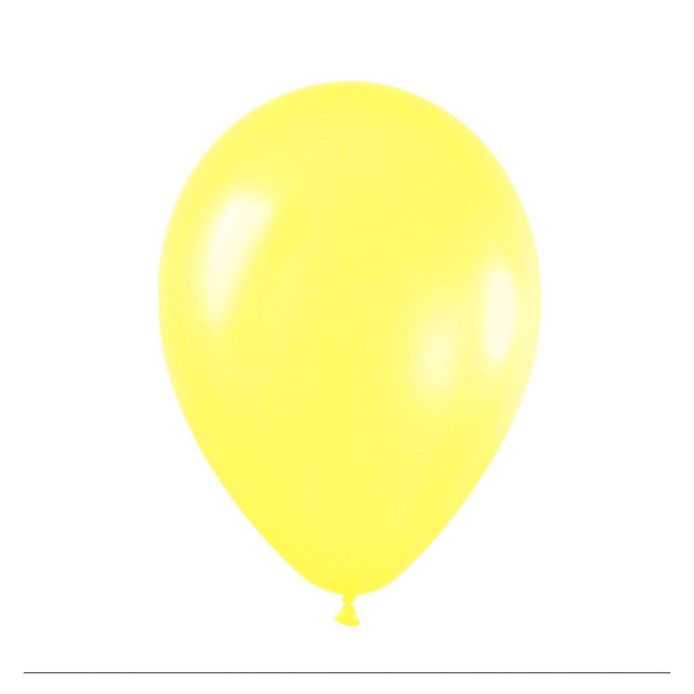 Ballon jaune -  28 cm