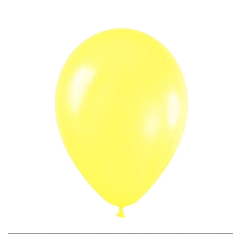 Ballon jaune -  28 cm