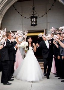 haie d'honneur ruban