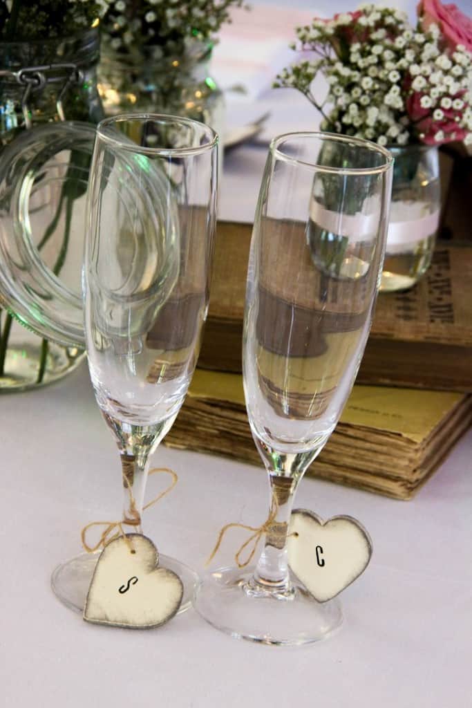 caroline blanc table verre initiale