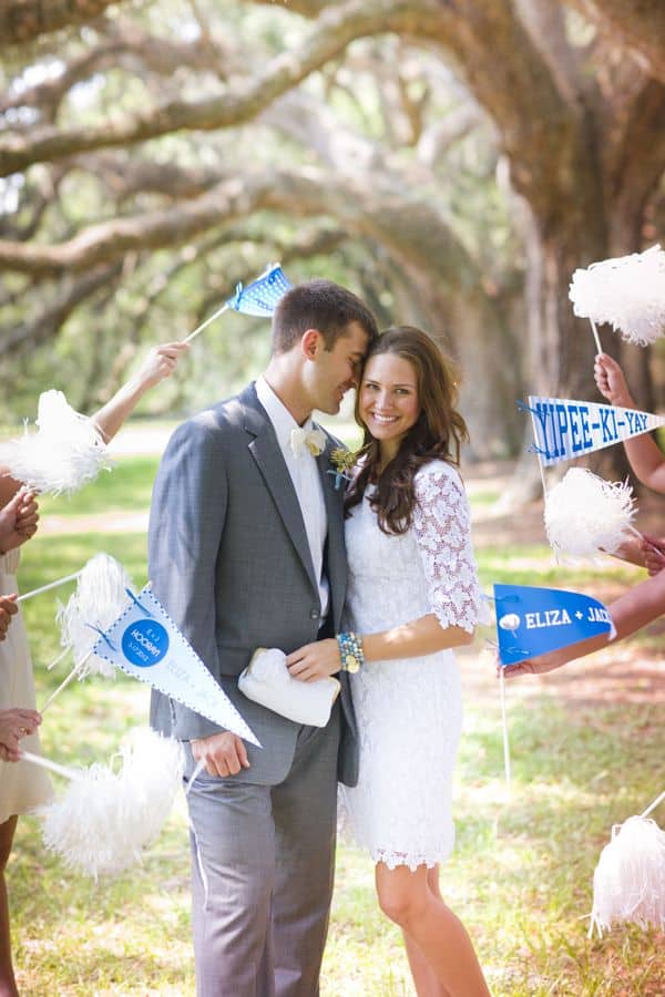 drapeaux mariage ceremonie