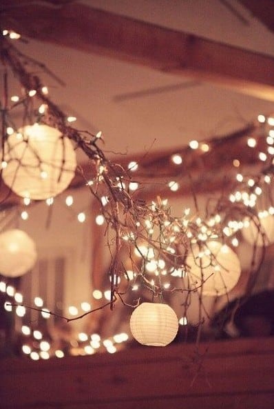 deoration mariage automne branches