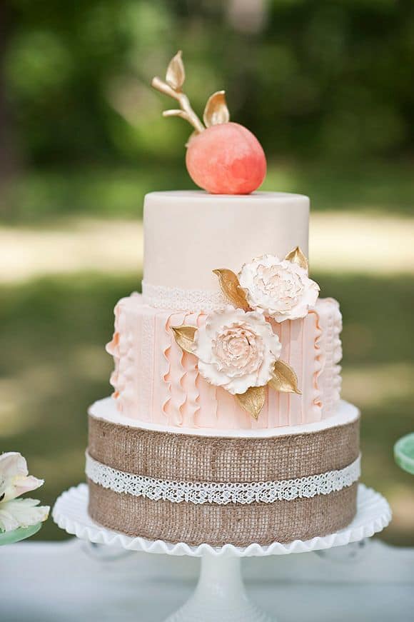 wedding cake automne