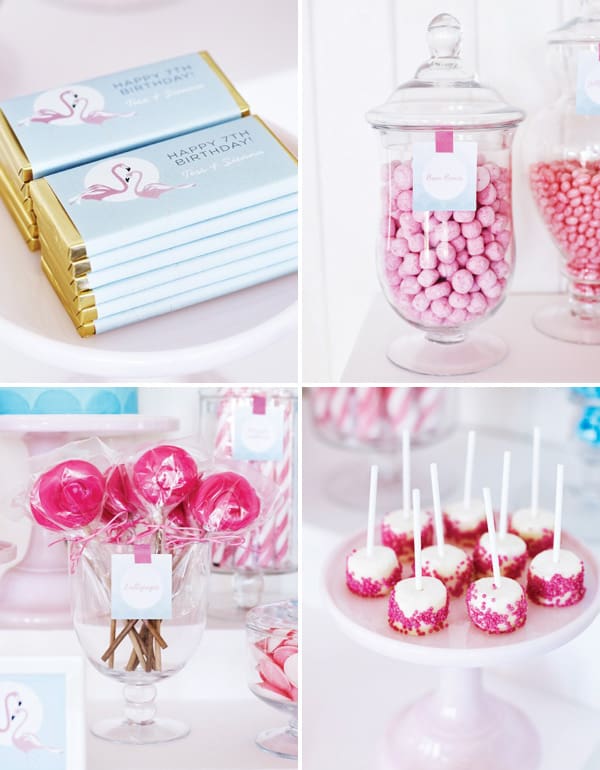 candy bar pink flamingle