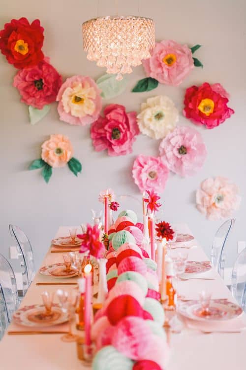 deco de table anniversaire