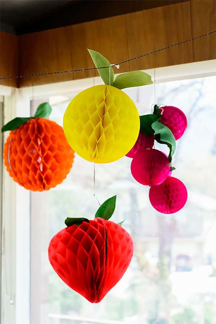 deco fruits anniversaire