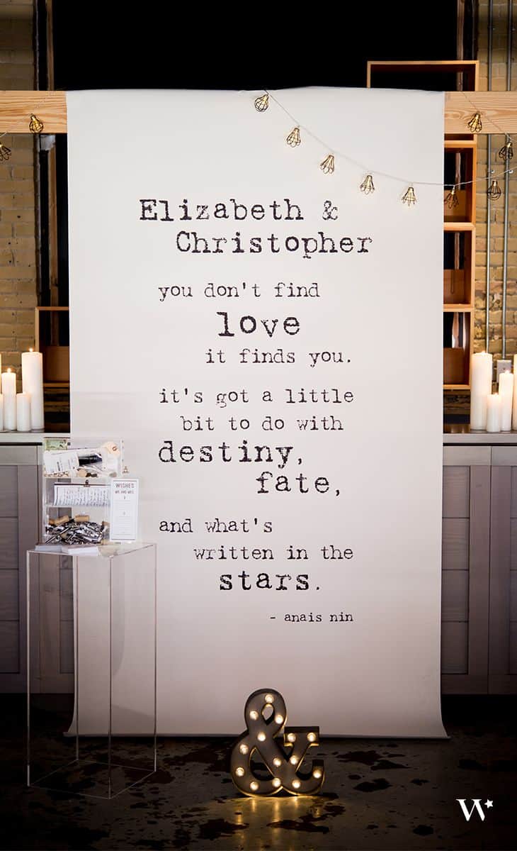 déco tendance mariage industriel