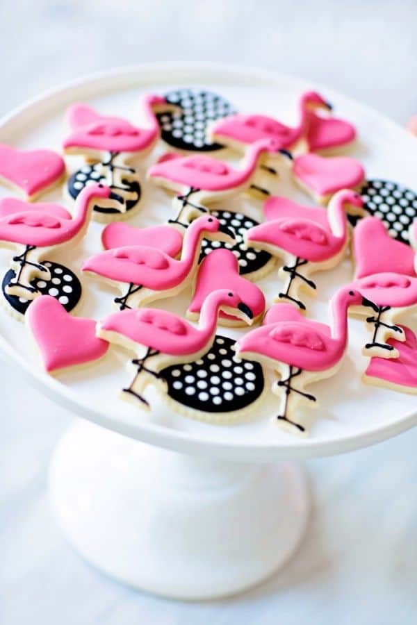 gateaux flamants roses