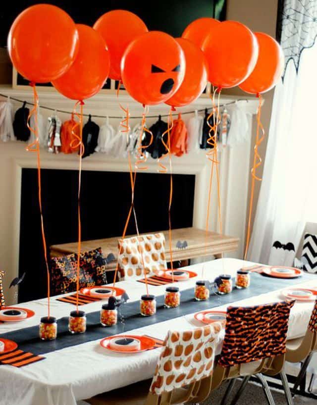 deco de table halloween