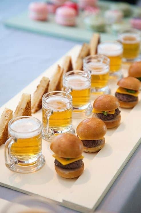mini burgers mariage