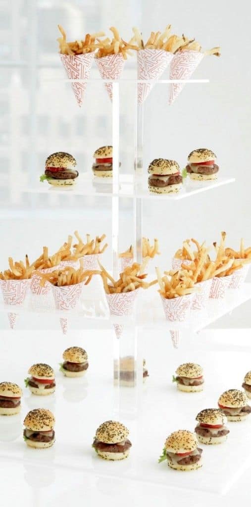 vin d'honneur burgers