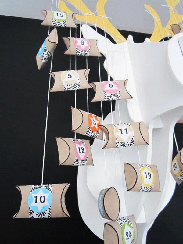 Calendrier de l'avent diy 1