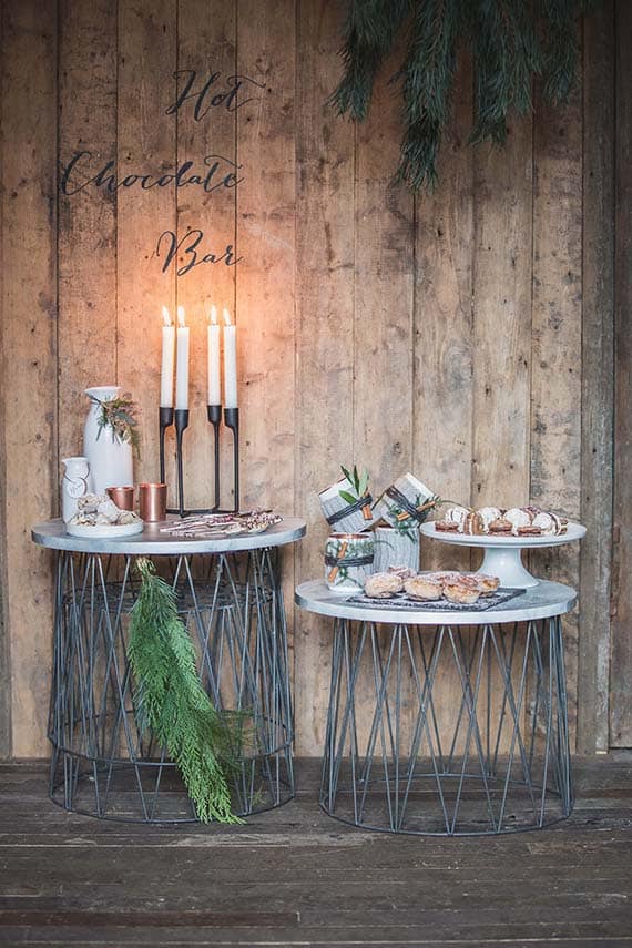 bar a chocolat chaud mariage