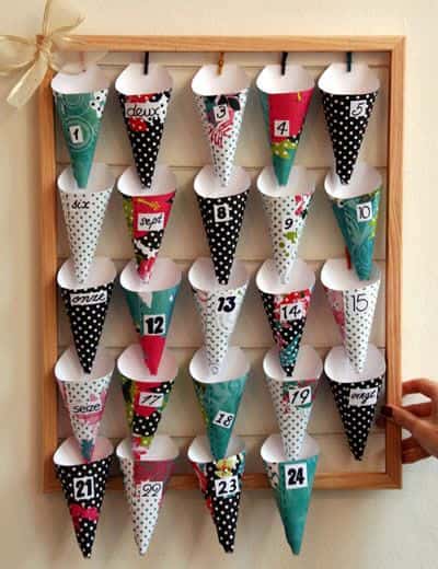 calendrier de l'avent diy