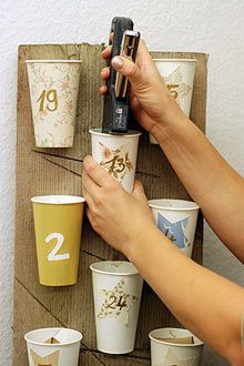 calendrier de l'avent gobelet
