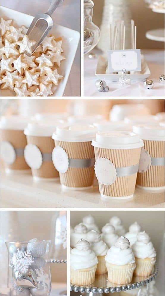 mariage hiver candy bar