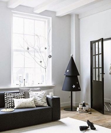 sapin de noel noir