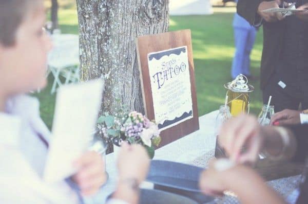 tatouage ephemere mariage