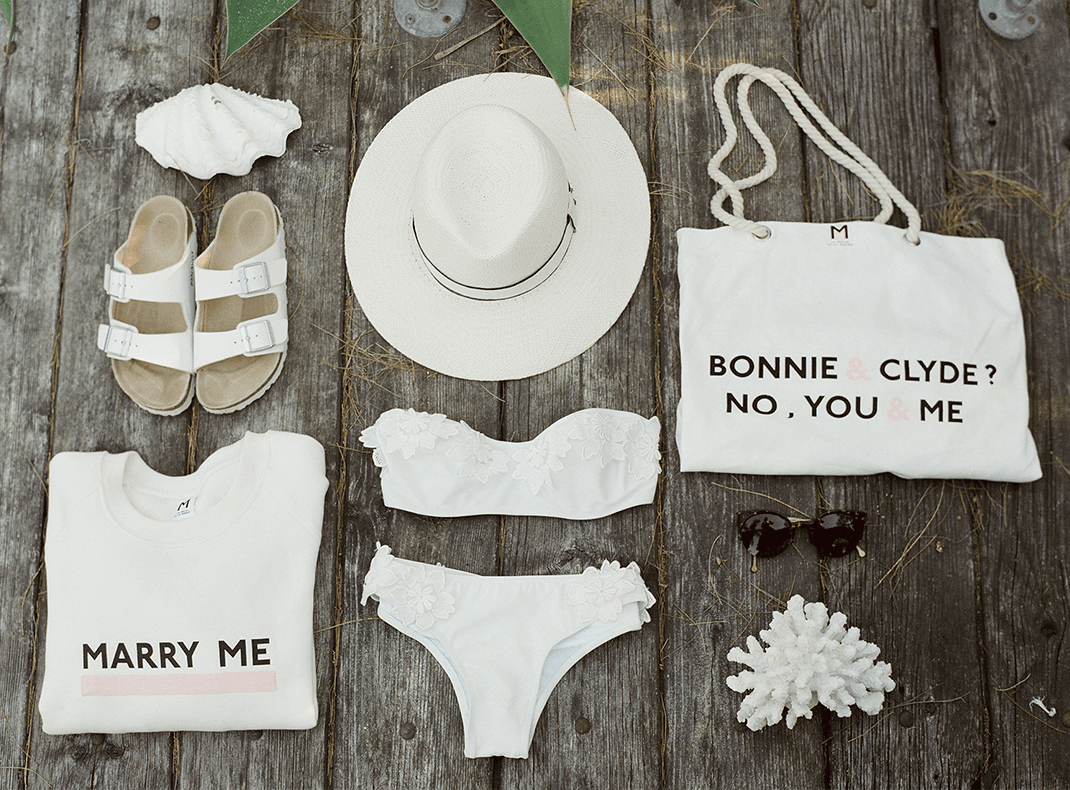 trousseau de mariage moderne